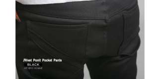 Bros Mens Boot Cut Cotton Chino Style Pants Black, (06  