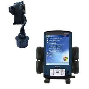   Car Cup Holder for the Toshiba e400   Gomadic Brand GPS & Navigation