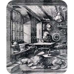   Albrecht Durer Art St Jerome in his Study MOUSE PAD