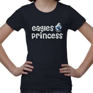   Southern Eagles Youth Princess T Shirt   Navy Blue