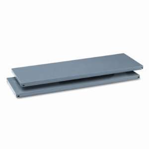 Commercial Steel Shelves with Clips, 36w x 12d, Medium 