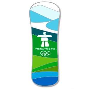 2010 Winter Olympics Look of the Game Snowboard Collectible Pin 