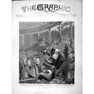  1896 Oxford Commemoration Sheldonian Theatre Bayard