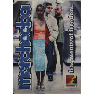  Morcheeba Fragments of Freedom Double Sided Poster