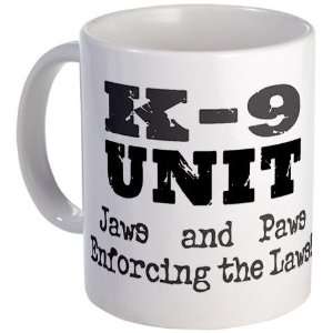  K9 Paws Police Mug by 