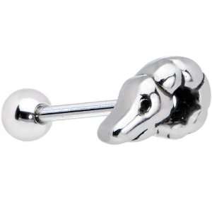 Stainless Steel Snake Barbell Tongue Ring Jewelry
