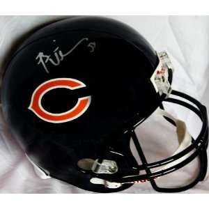  Brian Urlacher Autographed Helmet   Replica   Autographed NFL 