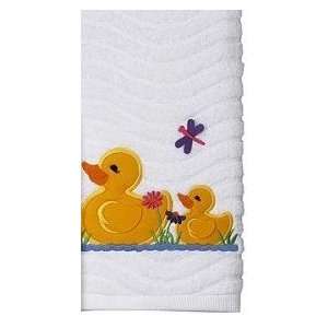  Spring Ducks Bath Towel 