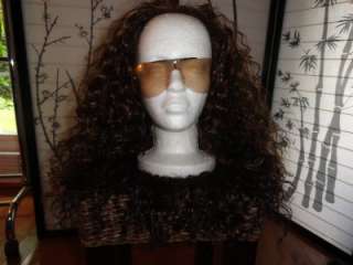 LONG GORGEOUS LACE WIG BROWN WITH DIFFERENT HIGHLIGHTS  