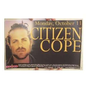 Citizen Cope Poster Handbill St Louis MO