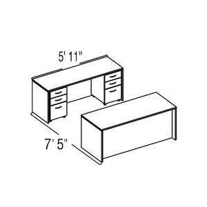   12   Layout for 5 11 x 7 5 Workspace Furniture & Decor