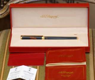 ST DUPONT COLUMBUS FOUNTAIN PEN, MINT LIMITED EDITION  