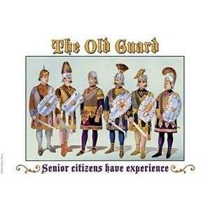 Paper poster printed on 12 x 18 stock. The Old Guard   Senior 