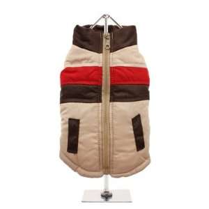  UrbanPup Beige Quilted Gilet (X Small   Dog Body Length 8 