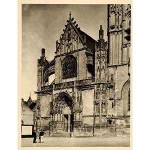  1927 Church Saint St. Martin Clamecy France Hurlimann 