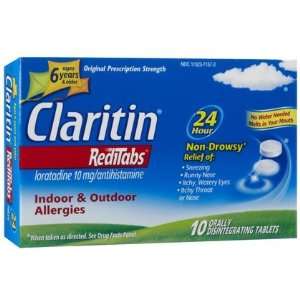  Claritin Allergy 24 Hour 10mg Redi Tabs 10 ct (Quantity of 