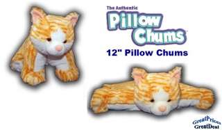 New 12 Authentic Cuddly PILLOW CHUMS PETS CaT  