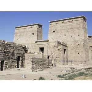  Temple of Isis at Philae, Unesco World Heritage Site, Nubia, Egypt 