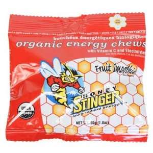  Honey Stinger Organic Energy Chews Box of 12 Food Chew Hs 
