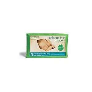  Seventh Generation Chlorine Free Diapers   Case of 4 Size 