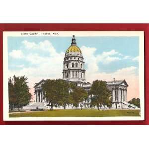    Vintage Postcard State Capitol Topeka Kansas 