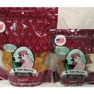  CLUCKERS CHICKEN TREAT DOGS 16 OZ BAG