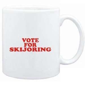  Mug White  VOTE FOR Skijoring  Sports