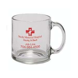 MUGGLSDC    Clear Glass Coffee Mug Health Care