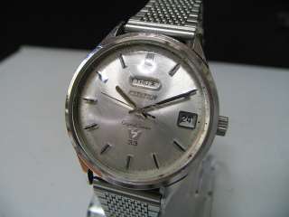 Vintage 1967 CITIZEN Automatic watch [Crystal Seven] 33J  