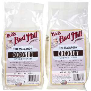 Bobs Red Mill Unsweetended Fine Macaroon Coconut   2 pk.  