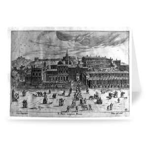  St. Peters Church, from Views of Rome   Greeting Card 