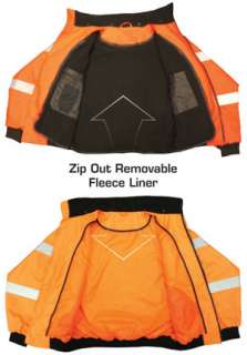 Class III 3 Traffic Safety Insulated Bomber Jacket  