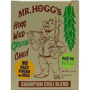 Mr. Hoggs Hogg Wild Mild Green Chili Mix, 2.2 oz  Grocery 