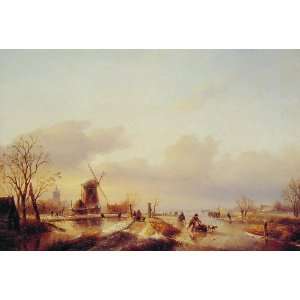  Hand Made Oil Reproduction   Jan Jacob Coenraad Spohler 