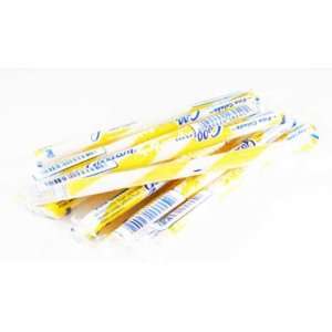 Pina Colada Yellow & White Old Fashioned Hard Candy Sticks 10 Count 