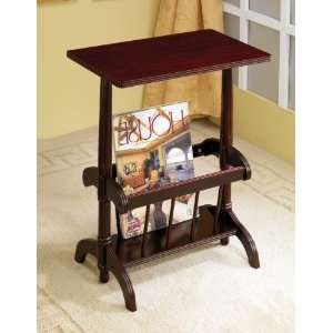    The Simple Stores Magazine Storage End Table