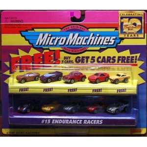   Machines Endurance Racers #15 Collection w/5 Bonus Cars Toys & Games