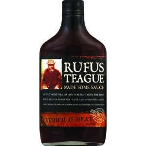 Rufus Teague Touch O Heat BBQ Sauce 15.5 oz (Pack Of 6)  