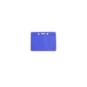 com Blue Credit Card Size Horizontal Colored Back Badge Holders Blue 