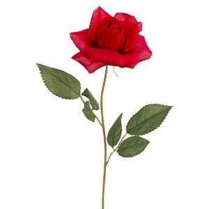   60 Artificial Single Red Rose Silk Flower Sprays 20