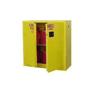A130   SECURALL Flammable / Hazardous Liquid Storage Cabinets, 30 gal 