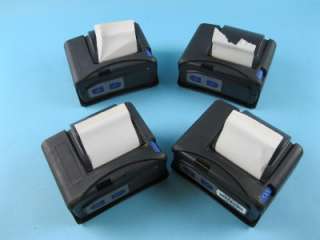 Lot of 4 Citizen CMP 10BT Bluetooth Portable Printers Used Work Fine 