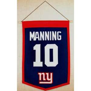 Eli Manning Traditions Banner 