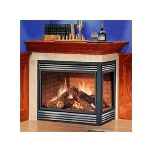   Right End Open Natural Vent Gas Fireplace   7277