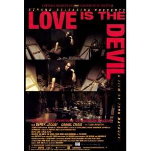  Love is the Devil (1998) 27 x 40 Movie Poster Style A 