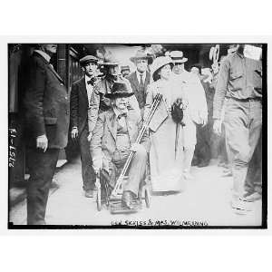  Photo Gen. Sickles and Mrs. Wilmerding 1910