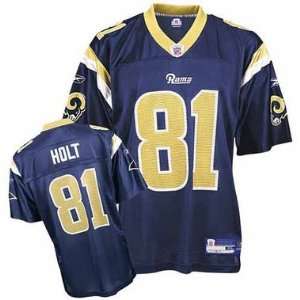 Torry Holt Rams Navy NFL Replica Jersey ( sz. XXL, Navy  Holt, Torry 