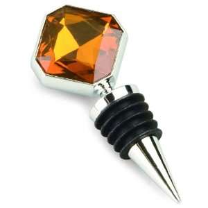  Tripar Amber Diamond Glass Stopper