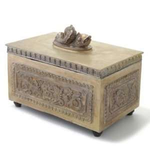 Hand Painted Dauphin Decorative Box