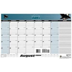  San Jose Sharks 2004 05 Academic Desk Calendar Sports 